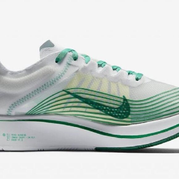 NIKE ZOOM Fly SP NIKELAB" HONG KONG" 2018 SIZE 7 US 40 EUR 8.5 Wmns AJ9282-101 - Picture 5 of 15